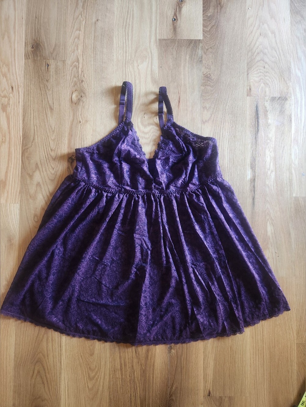 Torrid Cureves Purple Lace Chemise Slip - Women's Intimates Size 3